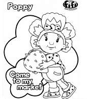 coloriage fifi et ses floramis poppy